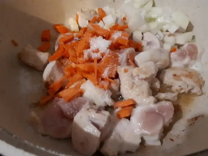 "простосуп" куриный с овощами: шаг 2