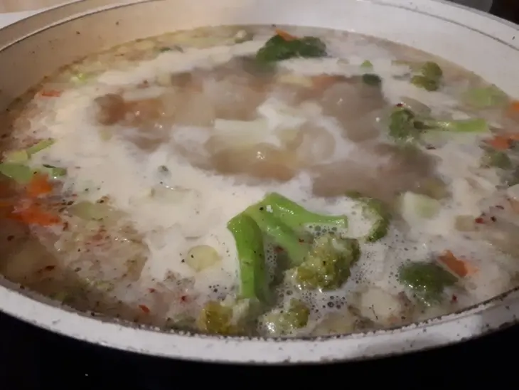 "простосуп" куриный с овощами: шаг 5