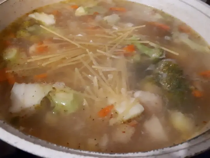 "простосуп" куриный с овощами: шаг 7