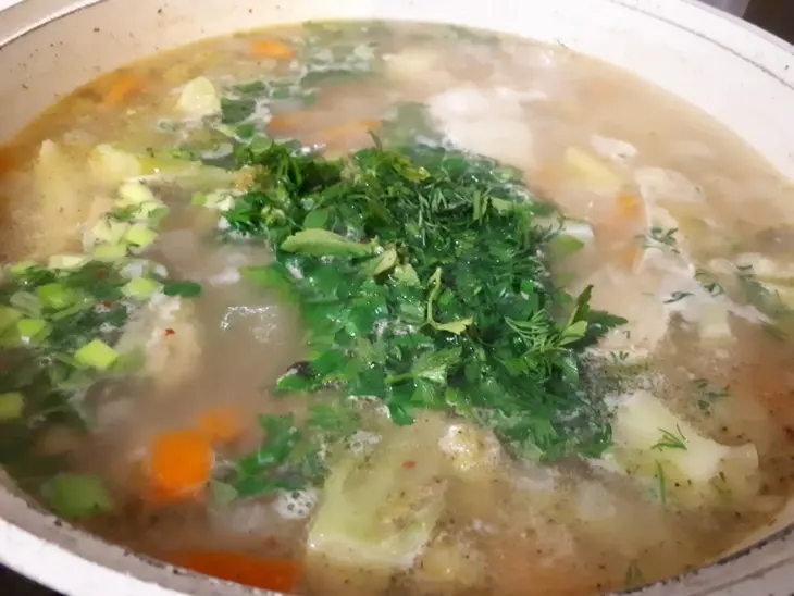 "простосуп" куриный с овощами: шаг 8