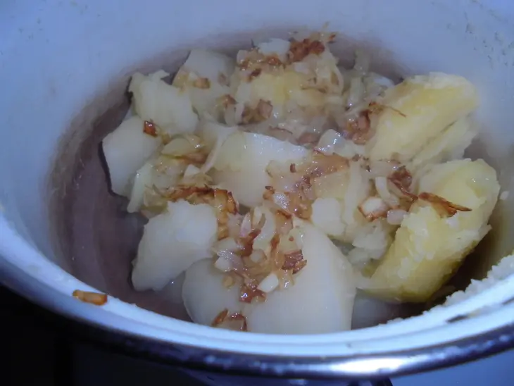 Бефстроганов с картофельными шанежками: шаг 3