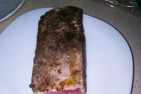 Салат со свежим тунцом: шаг 3