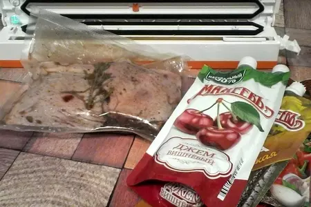 Утиные ножки конфи су-вид с вишнево-луковым мармеладом.: шаг 3