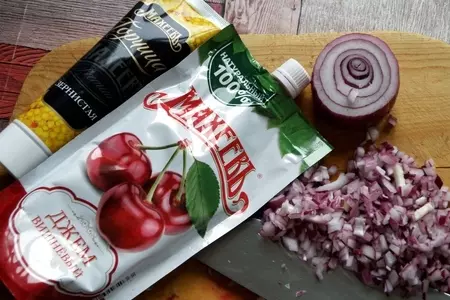 Утиные ножки конфи су-вид с вишнево-луковым мармеладом.: шаг 7