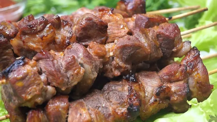 Шашлык в духовке, с ароматом леса и дымка: шаг 3
