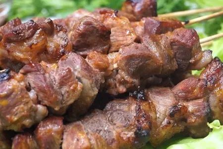 Шашлык в духовке, с ароматом леса и дымка: шаг 3
