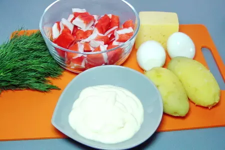 Салат "неженка": шаг 1