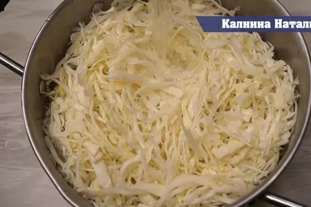Капустная начинка для пирожков, которую можно замораживать!: шаг 2