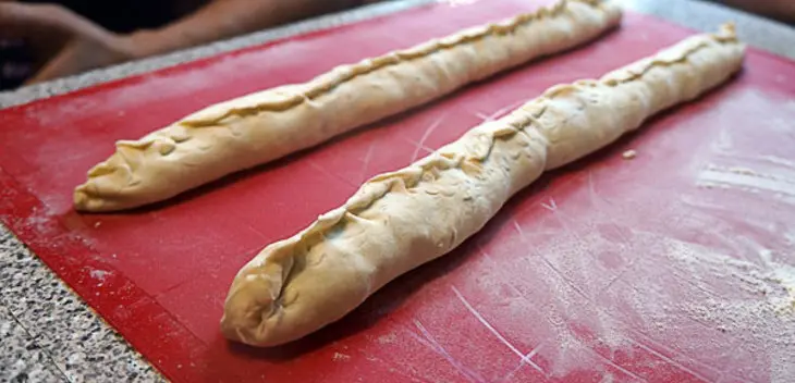 Мясной пирог «спиральная галактика»: шаг 4