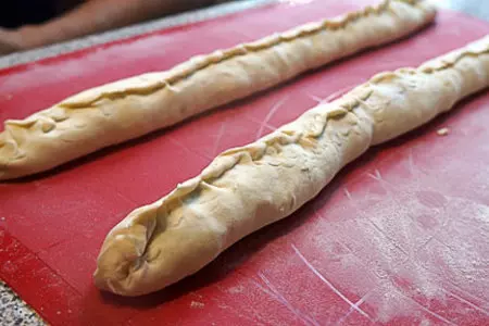 Мясной пирог «спиральная галактика»: шаг 4