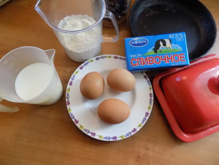 Датские блинчики: шаг 1