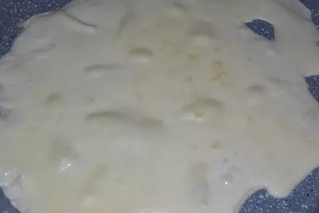 Блины " кружевные": шаг 7