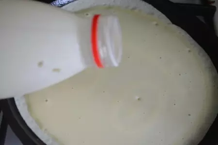 Блины в бутылке "масленица": шаг 6