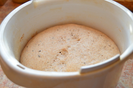 Серый хлеб с медом и лавандой по рецепту ришара бертине.: шаг 7