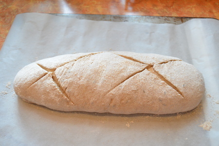 Серый хлеб с медом и лавандой по рецепту ришара бертине.: шаг 11