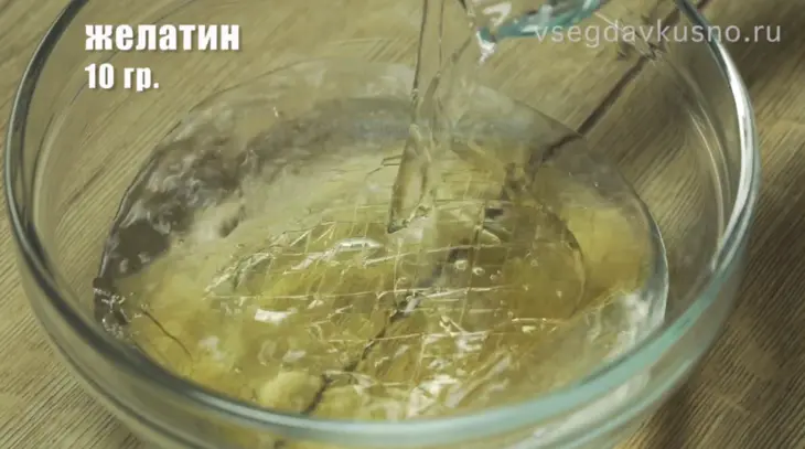 Сельдь под шубой и шапкой: шаг 5