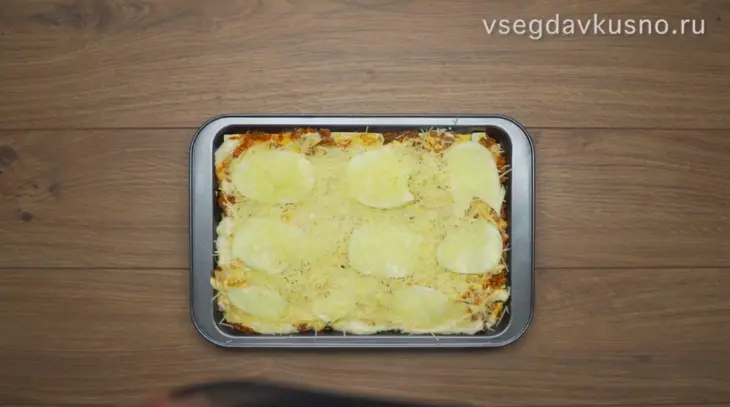 Лазанья с рагу болоньезе и соусом бешамель: шаг 14