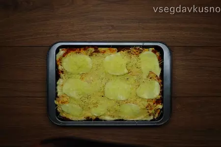 Лазанья с рагу болоньезе и соусом бешамель: шаг 14