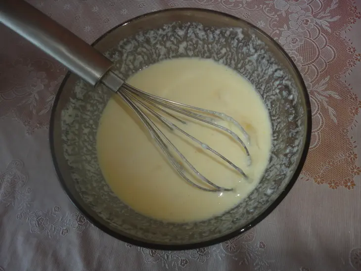 Оладьи на рисовой муке с кокосом и черникой: шаг 3
