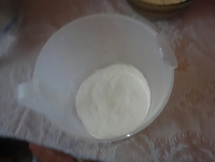 Оладьи на рисовой муке с кокосом и черникой: шаг 4
