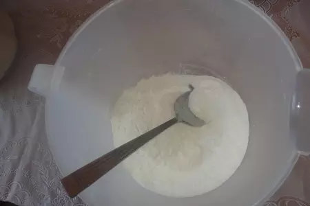 Оладьи на рисовой муке с кокосом и черникой: шаг 5
