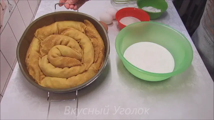Творожный пирог из блинов: шаг 1