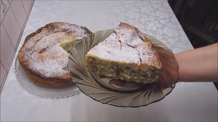 Творожный пирог из блинов: шаг 3