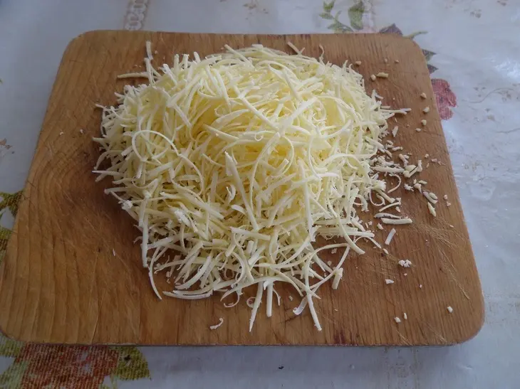 Кукурузные блины с сыром и укропом: шаг 4