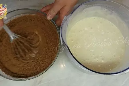 Торт кучерявый панчо с бананами: шаг 2