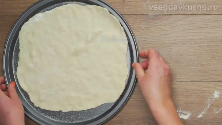 Кальцоне закрытая пицца - итальянский пирог: шаг 12