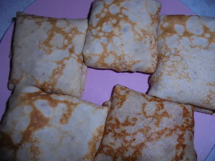 Блины-гриль с мясом: шаг 8
