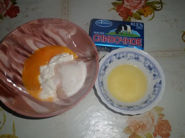 Оладьи с яблоком и бананом: шаг 2