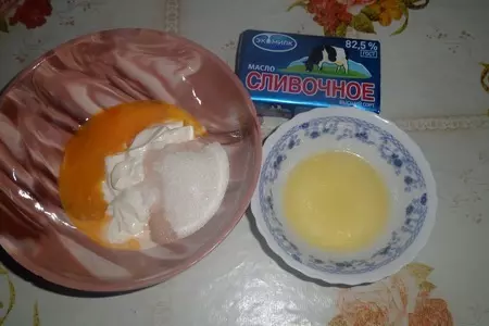 Оладьи с яблоком и бананом: шаг 2