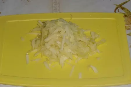 Оладьи с яблоком и бананом: шаг 4