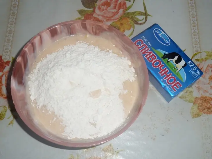 Оладьи с яблоком и бананом: шаг 6