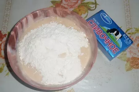 Оладьи с яблоком и бананом: шаг 6