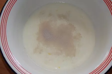 Оладьи "сытные" с сосисками.: шаг 3