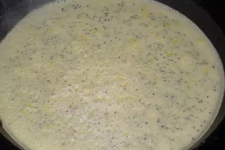 Сливочные блины с маком и цедрой лимона: шаг 6