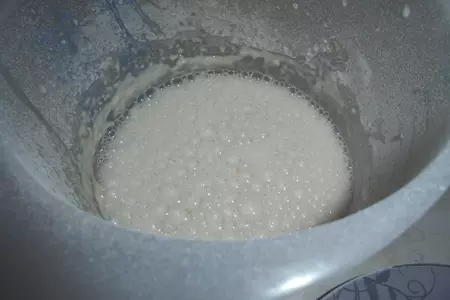 Блины кисельные заварные: шаг 4