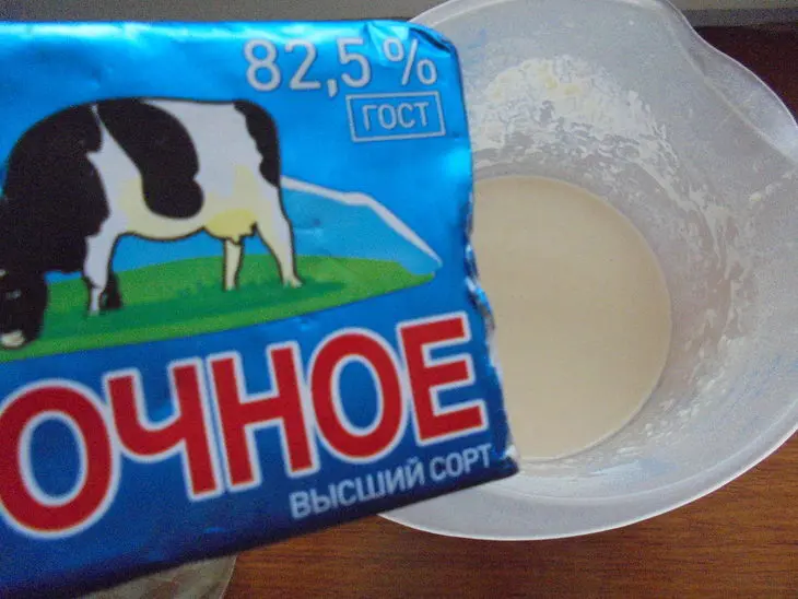 Запеченные блинные "сердечки" с творогом и семенами чиа: шаг 1