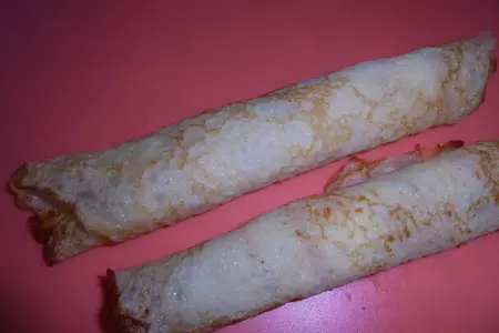 Запеченные блинные "сердечки" с творогом и семенами чиа: шаг 5
