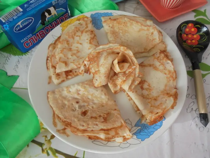 Самые простые блины: шаг 5