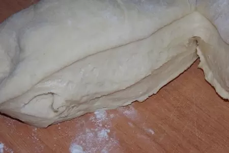 Лепёшки на воде с майонезом: шаг 5