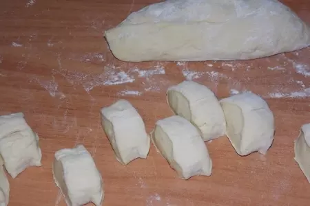 Лепёшки на воде с майонезом: шаг 6