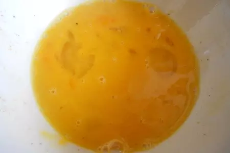 Блинный омлет с ветчиной и сыром: шаг 1