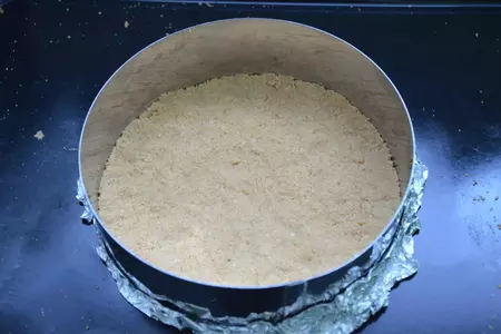 Классический чизкейк с шоколадной карамелью: шаг 2