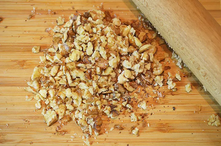 Брауни с грецкими орехами: шаг 5