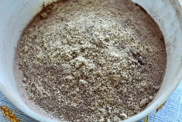 Миндальный торт с марципановым кремом.: шаг 2