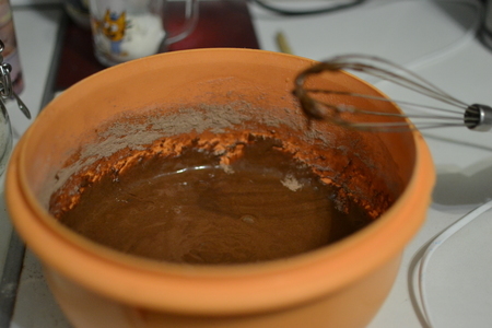 Шоколадно-карамельный торт: шаг 4