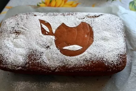 Кекс с фаршированными яблоками.: шаг 6